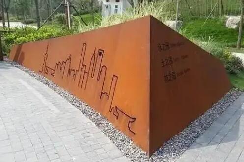 锦屏耐候钢挡土墙